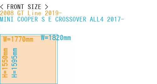 #2008 GT Line 2019- + MINI COOPER S E CROSSOVER ALL4 2017-
